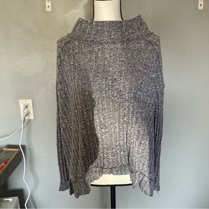 Free People Turtle Neck Oversized Sweater